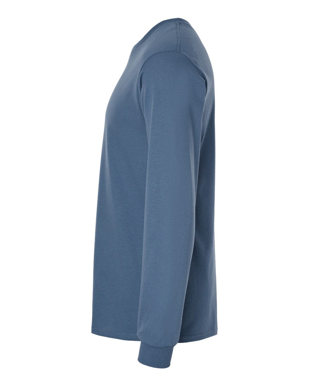 Men's Heavy Cotton™ Long Sleeve T-Shirt - DirectSide - B04060223 - Indigo Blue