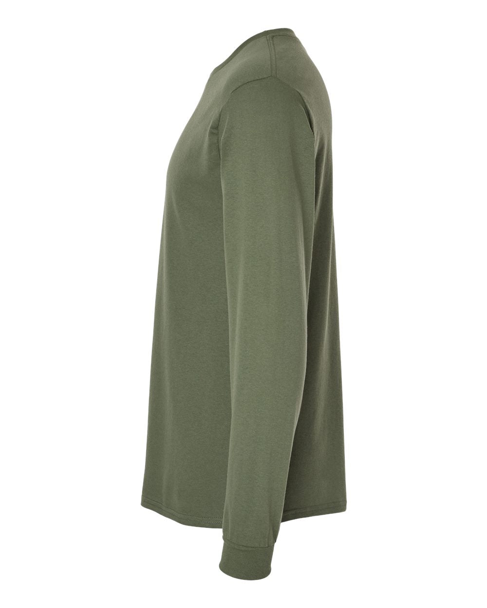 Men's Heavy Cotton™ Long Sleeve T-Shirt - DirectSide - B04060513 - Military Green