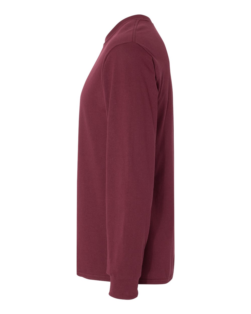 Men's Heavy Cotton™ Long Sleeve T-Shirt - DirectSide - B04060533 - Maroon