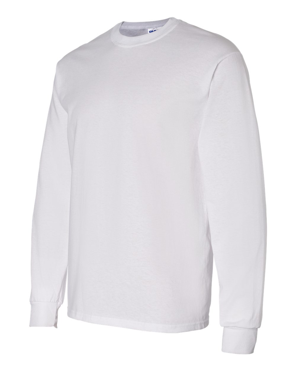 Men's Heavy Cotton™ Long Sleeve T-Shirt - Side - B04060003 - White