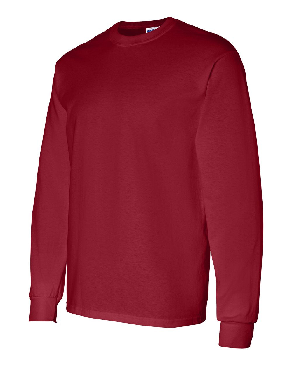 Men's Heavy Cotton™ Long Sleeve T-Shirt - Side - B04060063 - Garnet