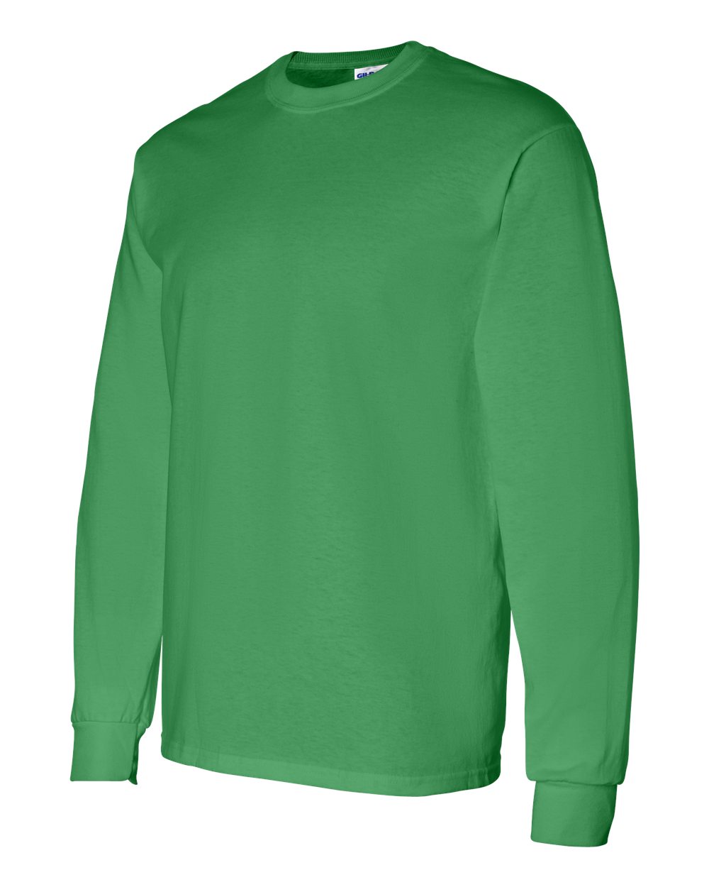 Men's Heavy Cotton™ Long Sleeve T-Shirt - Side - B04060203 - Irish Green