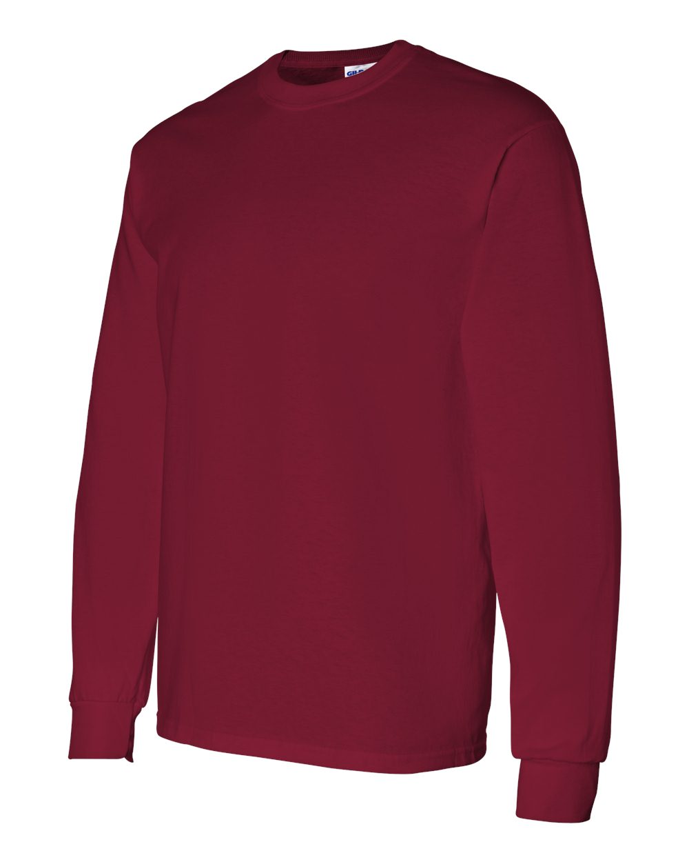 Men's Heavy Cotton™ Long Sleeve T-Shirt - Side - B04060523 - Cardinal Red