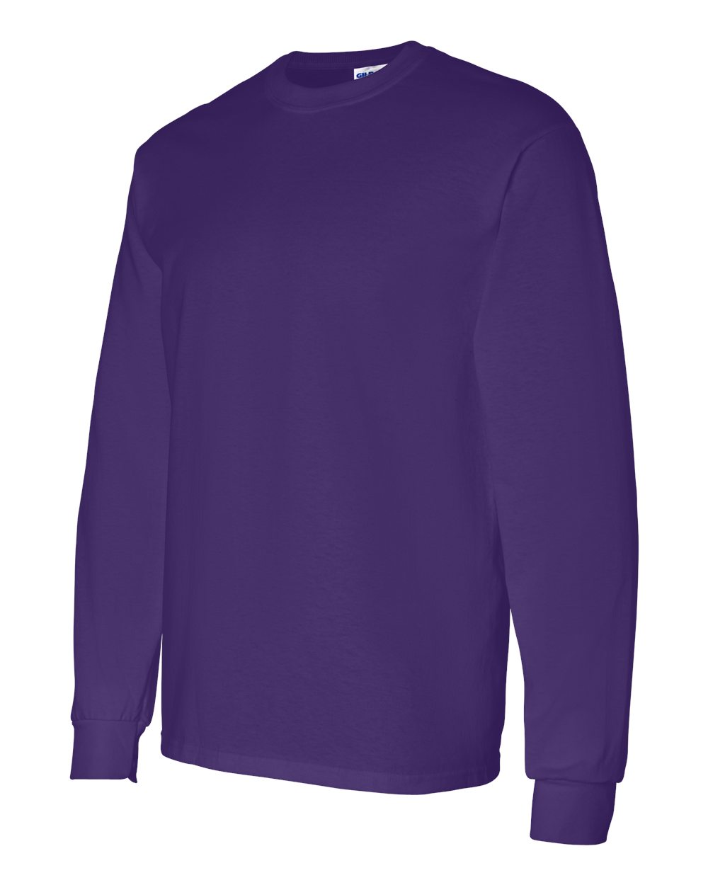 Men's Heavy Cotton™ Long Sleeve T-Shirt - Side - B04060673 - Purple