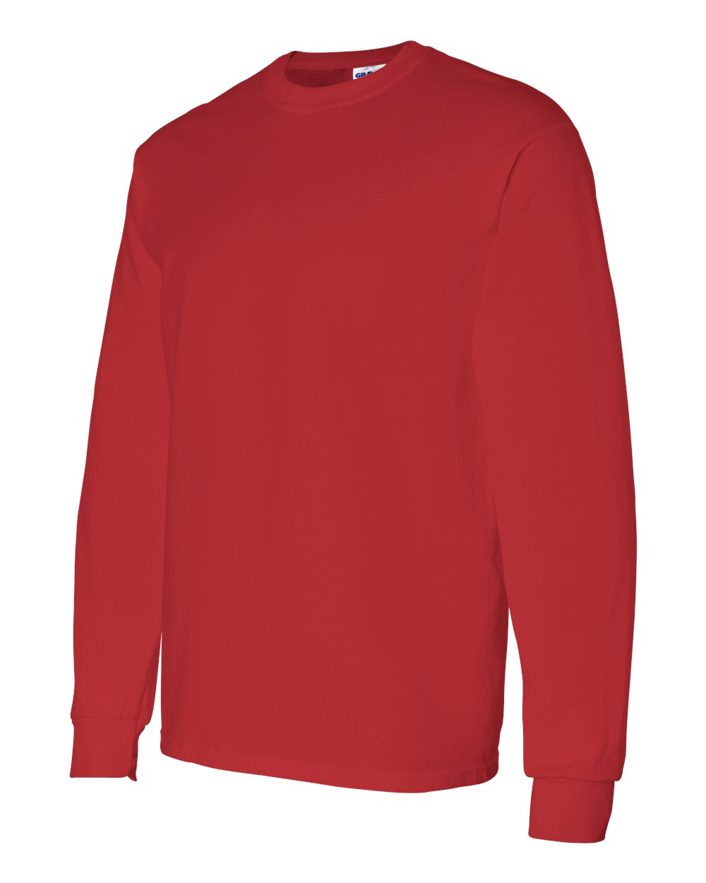 Men's Heavy Cotton™ Long Sleeve T-Shirt - Side - B04060703 - Red