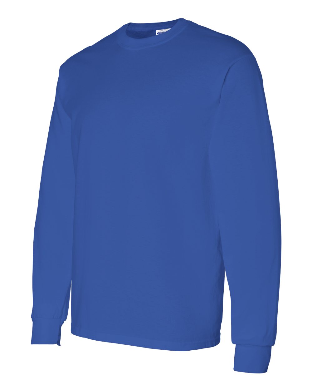 Men's Heavy Cotton™ Long Sleeve T-Shirt - Side - B04060753 - Royal