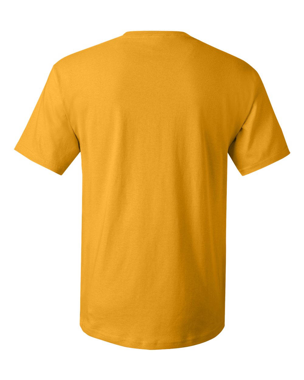 Essential-T T-Shirt - Back - B00000123 - Gold