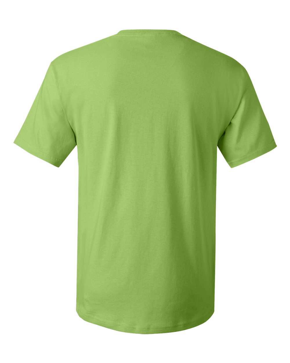 Essential-T T-Shirt - Back - B00000173 - Lime