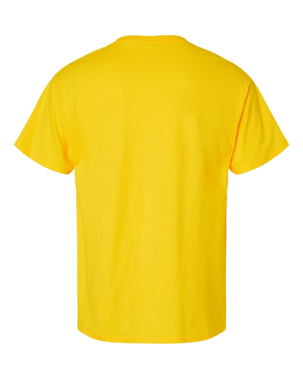 Essential-T T-Shirt - Back - B00000303 - Athletic Yellow