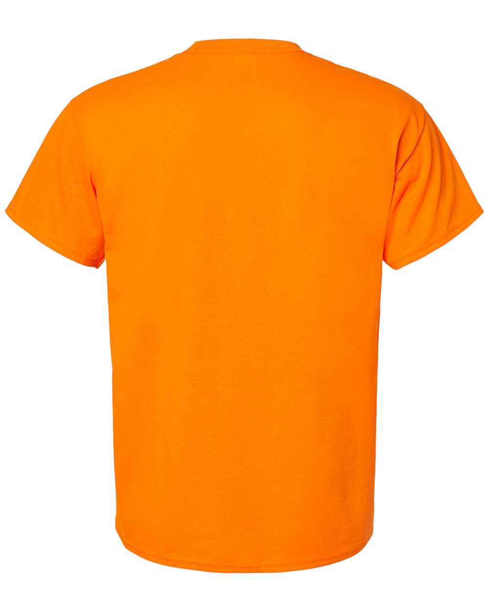 Essential-T T-Shirt - Back - B00000343 - Safety Orange