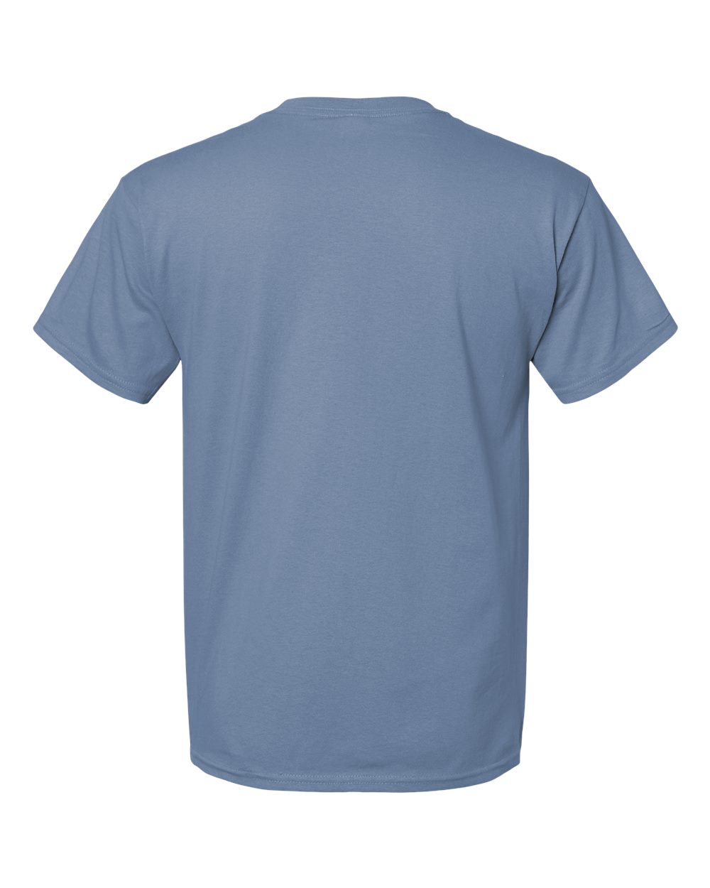 Essential-T T-Shirt - Back - B00000373 - Stonewashed Blue