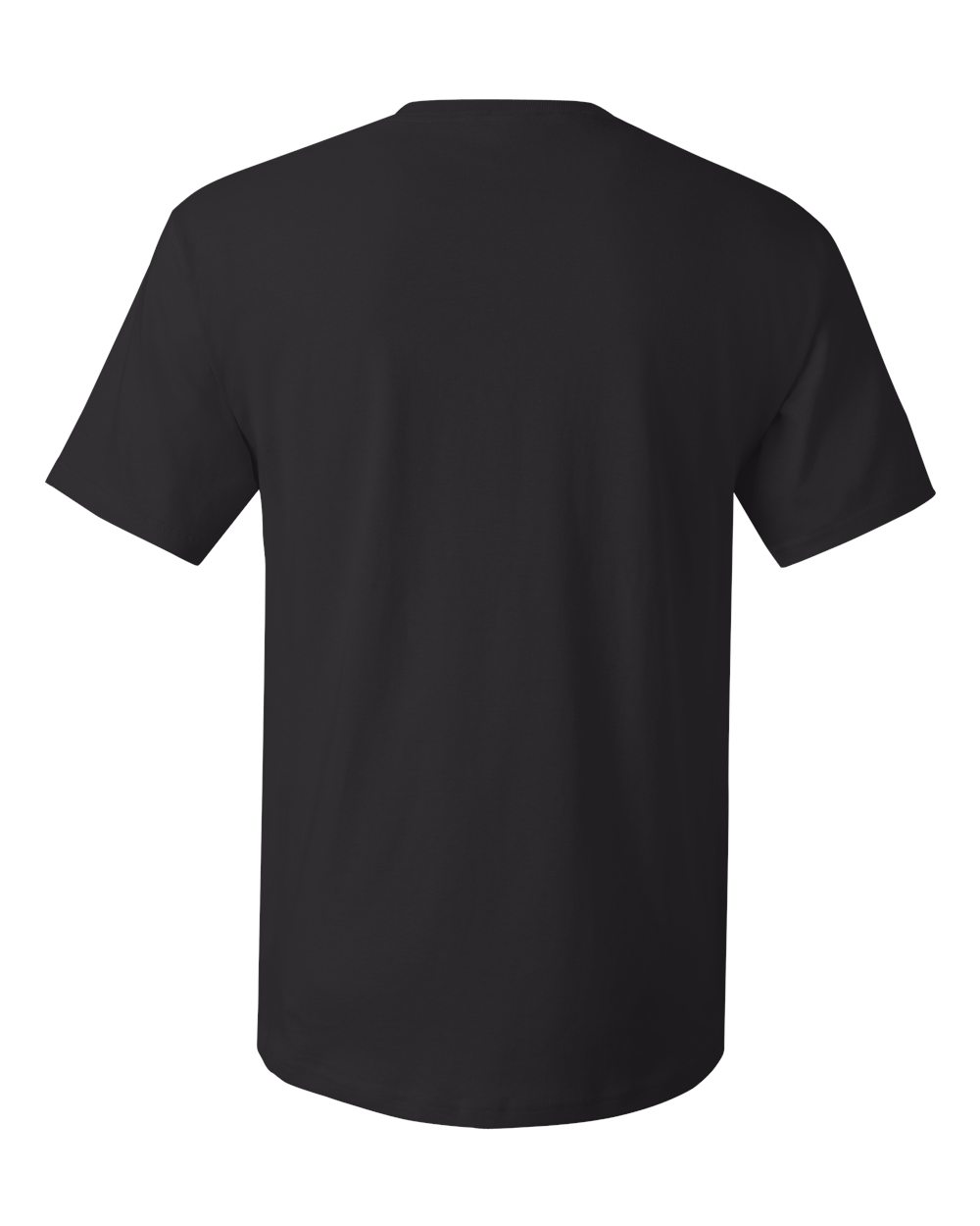 Essential-T T-Shirt - Back - B00000503 - Black
