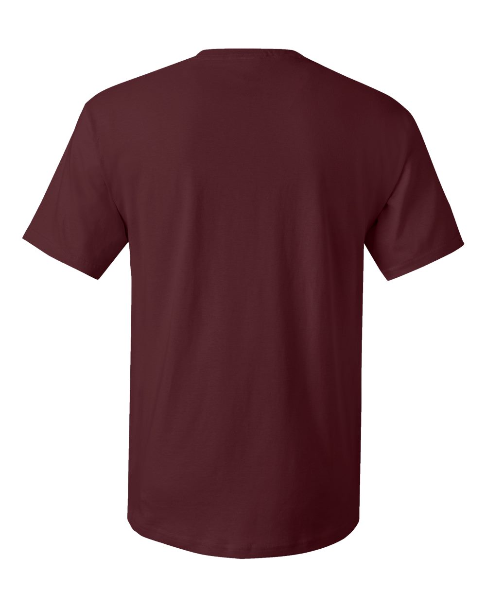 Essential-T T-Shirt - Back - B00000533 - Maroon
