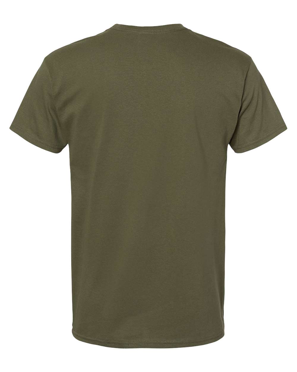 Essential-T T-Shirt - Back - B00000643 - Fatigue Green
