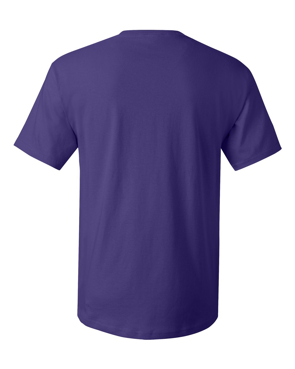Essential-T T-Shirt - Back - B00000673 - Purple