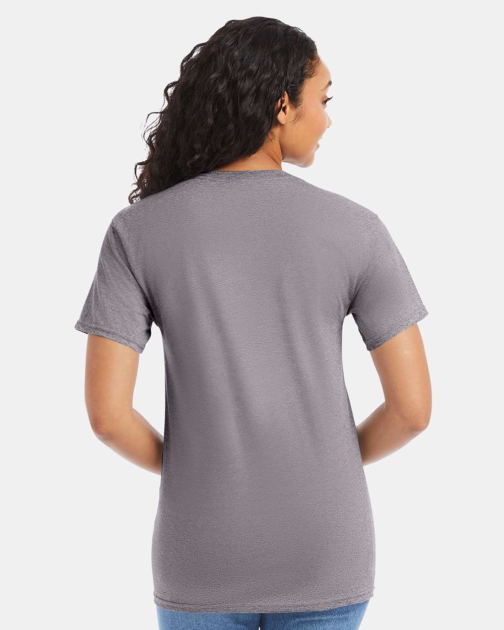 Essential-T T-Shirt - OnModelBack - B00000193 - Graphite
