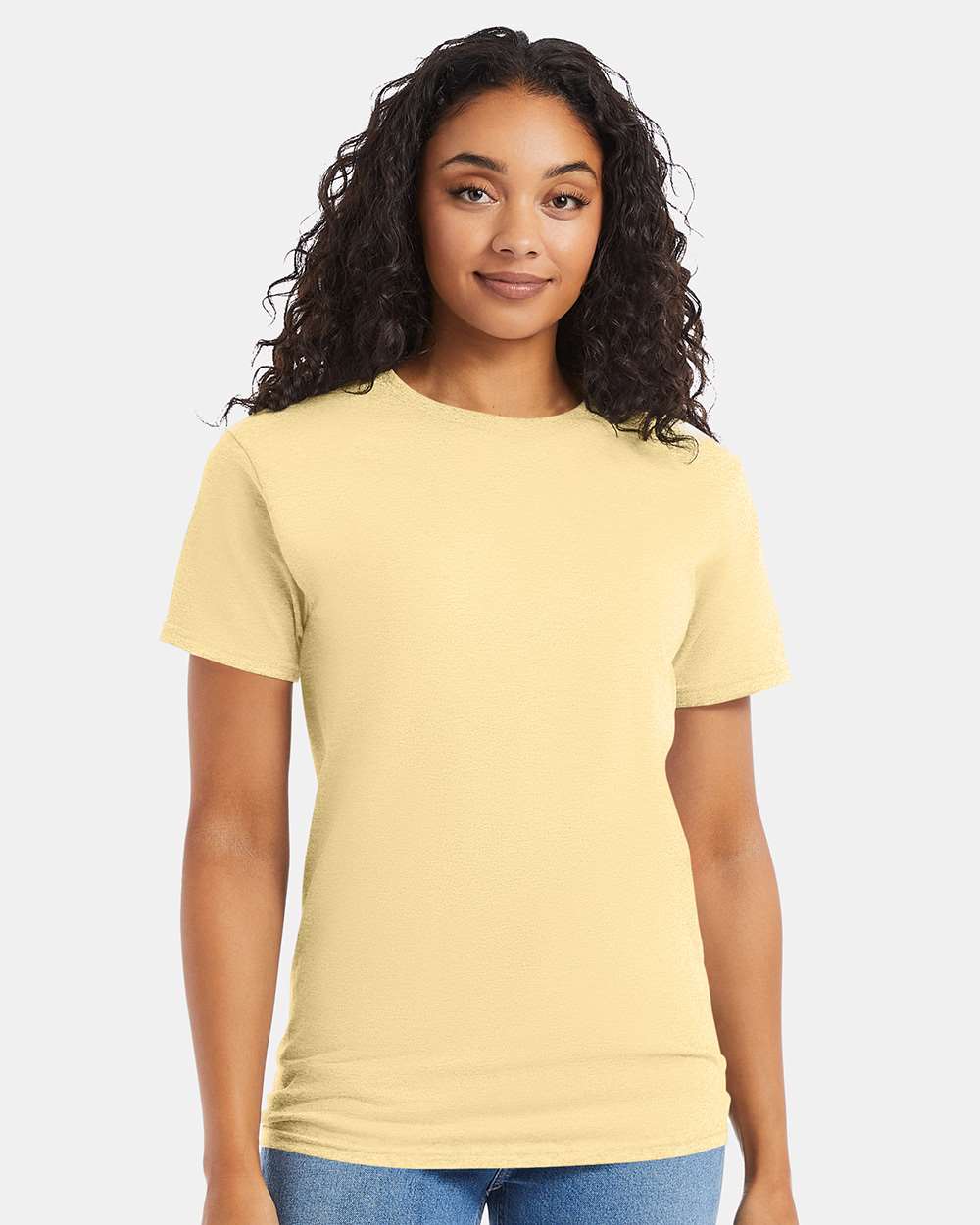 Essential-T T-Shirt - OnModelFront - B00000283 - Athletic Gold