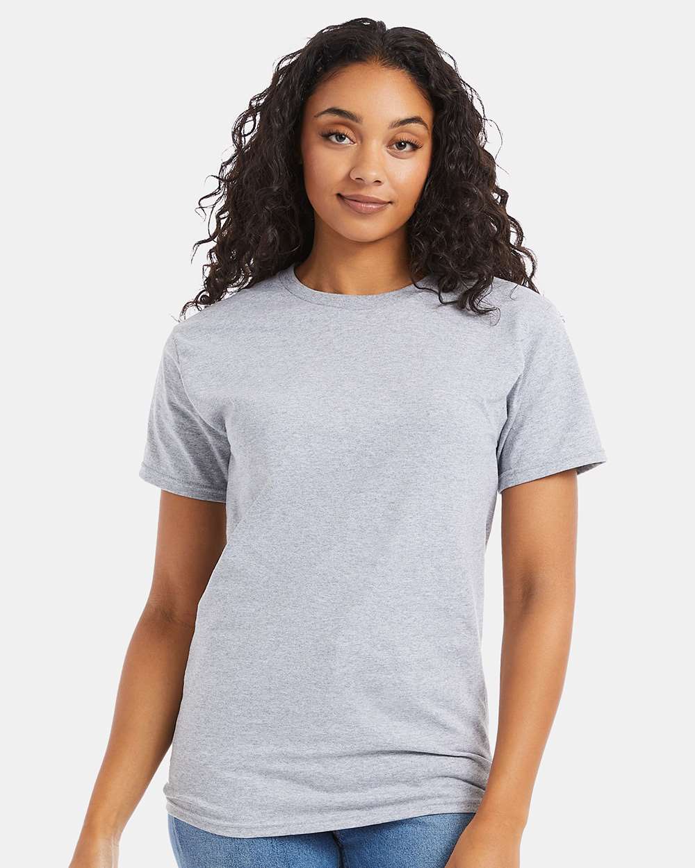 Essential-T T-Shirt - OnModelFront - B00000583 - Light Steel