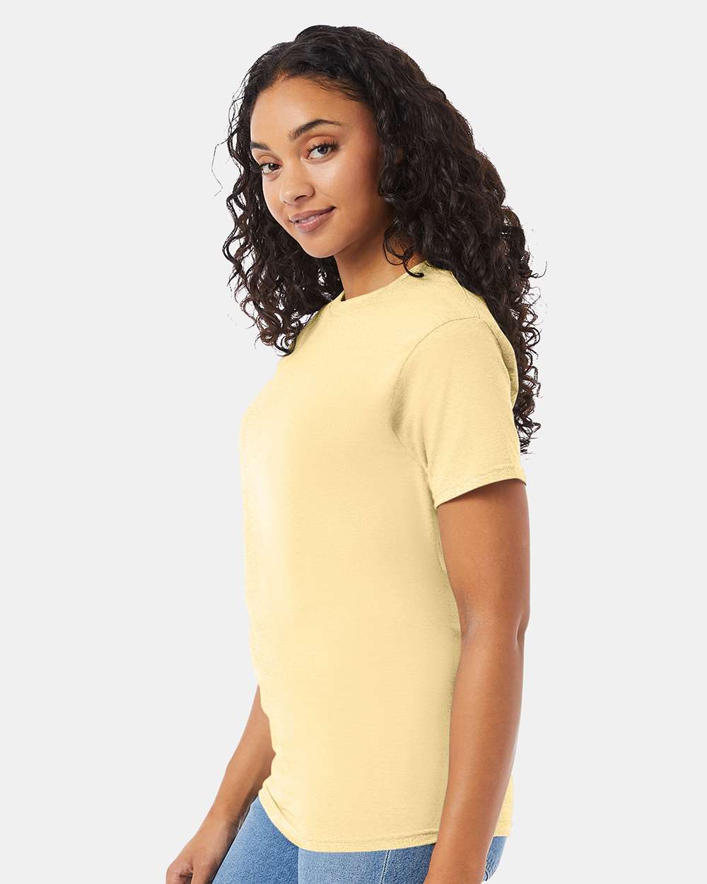 Essential-T T-Shirt - OnModelSide - B00000283 - Athletic Gold