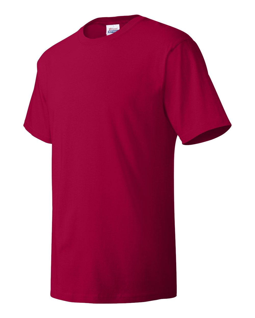 Essential-T T-Shirt - Side - B00000223 - Deep Red