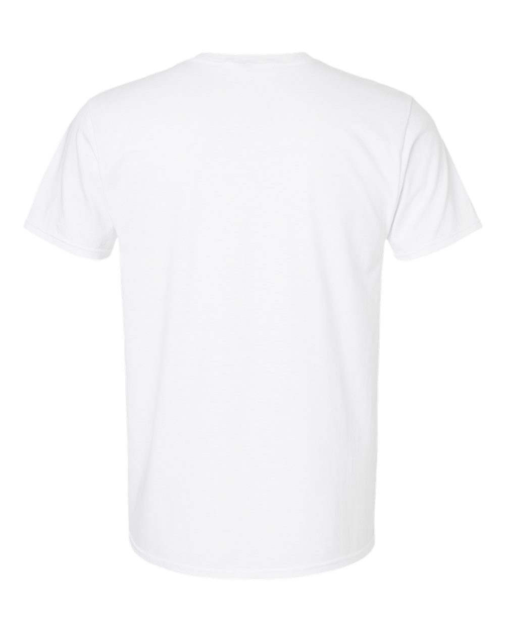 Unisex Perfect-T DTG T-Shirt - Back - B11400003 - White