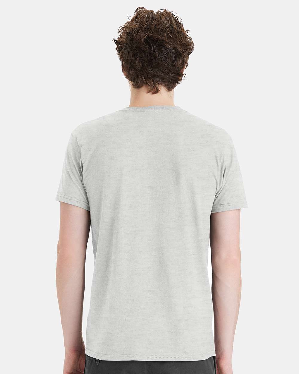 Unisex Perfect-T DTG T-Shirt - OnModelBack - B11400023 - Ash