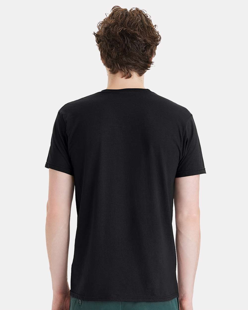 Unisex Perfect-T DTG T-Shirt - OnModelBack - B11400503 - Black