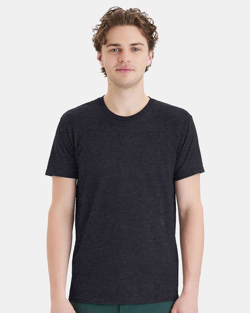 Unisex Perfect-T DTG T-Shirt - OnModelFront - B11400093 - Charcoal Heather