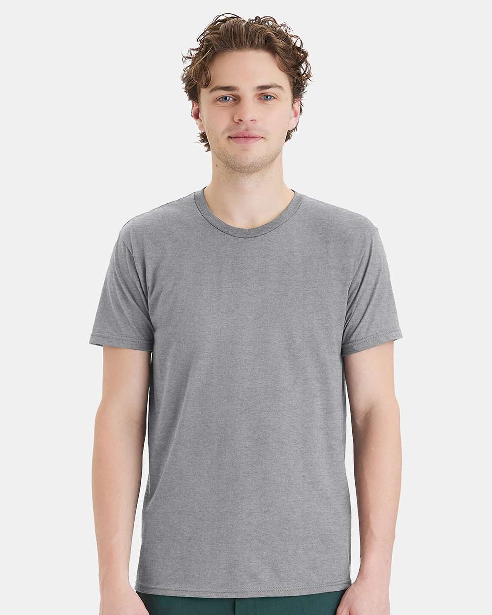 Unisex Perfect-T DTG T-Shirt - OnModelFront - B11400583 - Light Steel