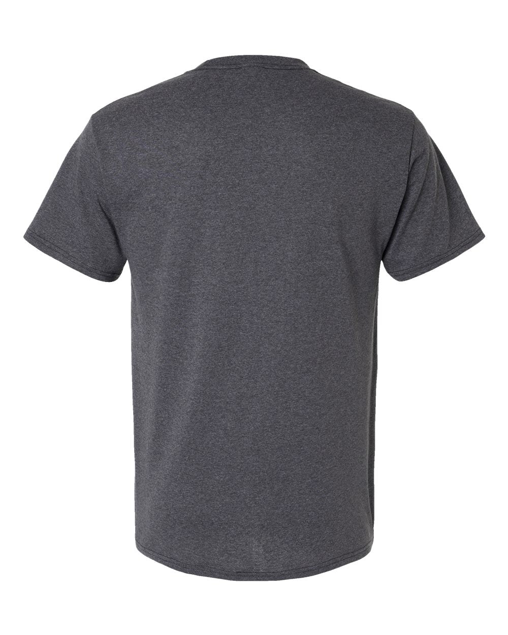 Essential-T Pocket T-Shirt - Back - B11600093 - Charcoal Heather