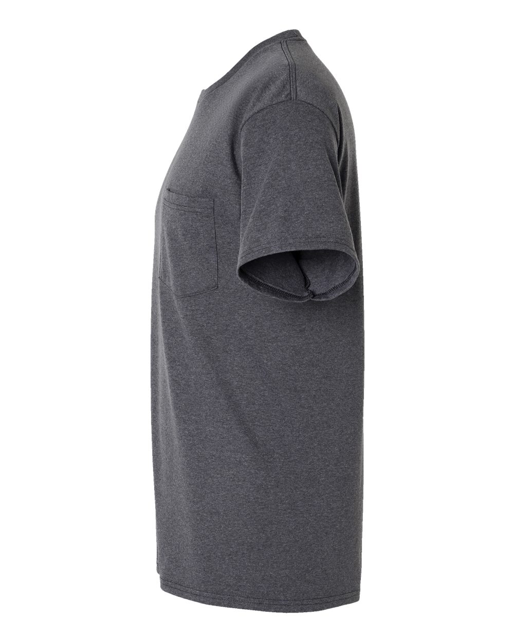 Essential-T Pocket T-Shirt - DirectSide - B11600093 - Charcoal Heather
