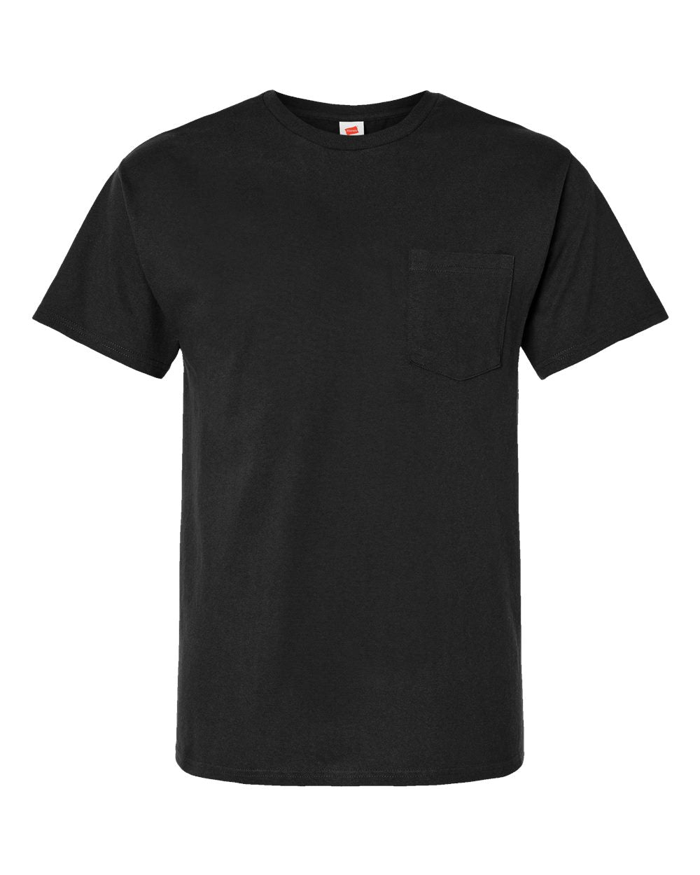 Essential-T Pocket T-Shirt - Front - B11600503 - Black