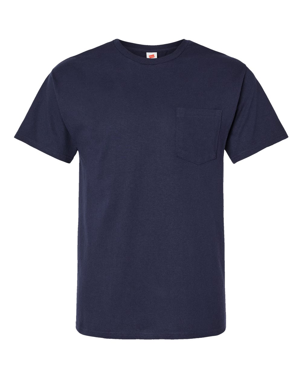 Essential-T Pocket T-Shirt - Front - B11600653 - Athletic Navy
