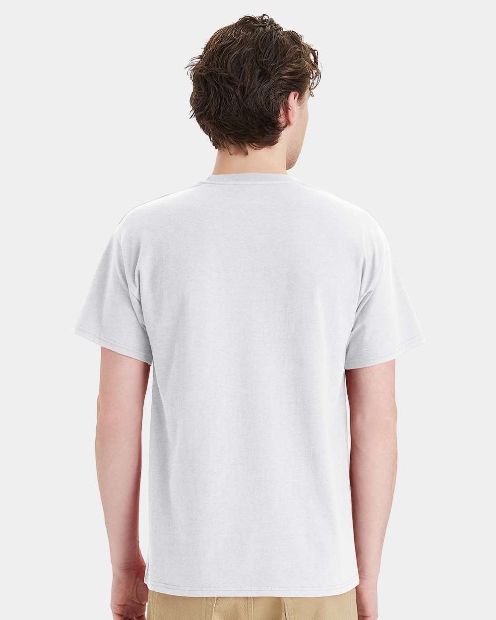 Essential-T Pocket T-Shirt - OnModelBack - B11600023 - Ash