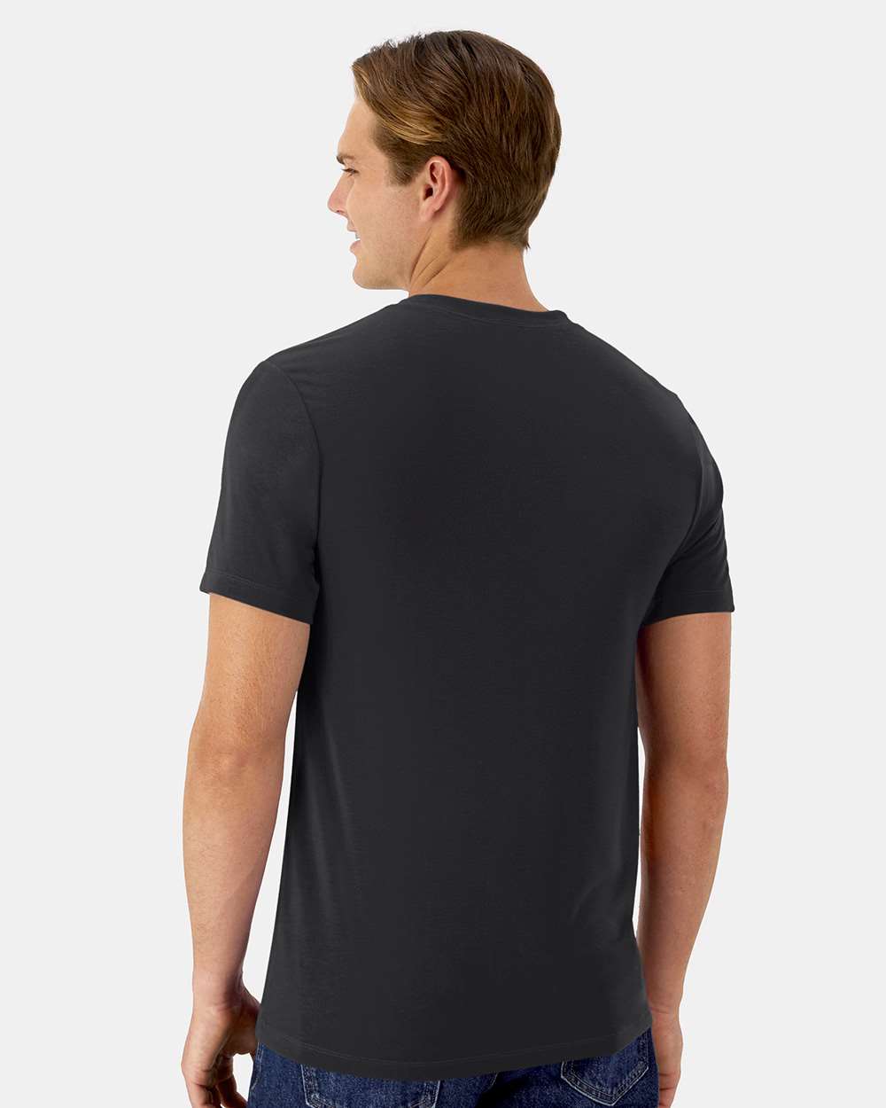 Unisex Cool DRI® Cotton Touch T-Shirt - OnModelBack - B10000503 - Black