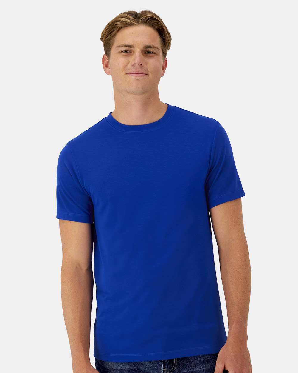 Unisex Cool DRI® Cotton Touch T-Shirt - OnModelFront - B10000753 - Athletic Royal