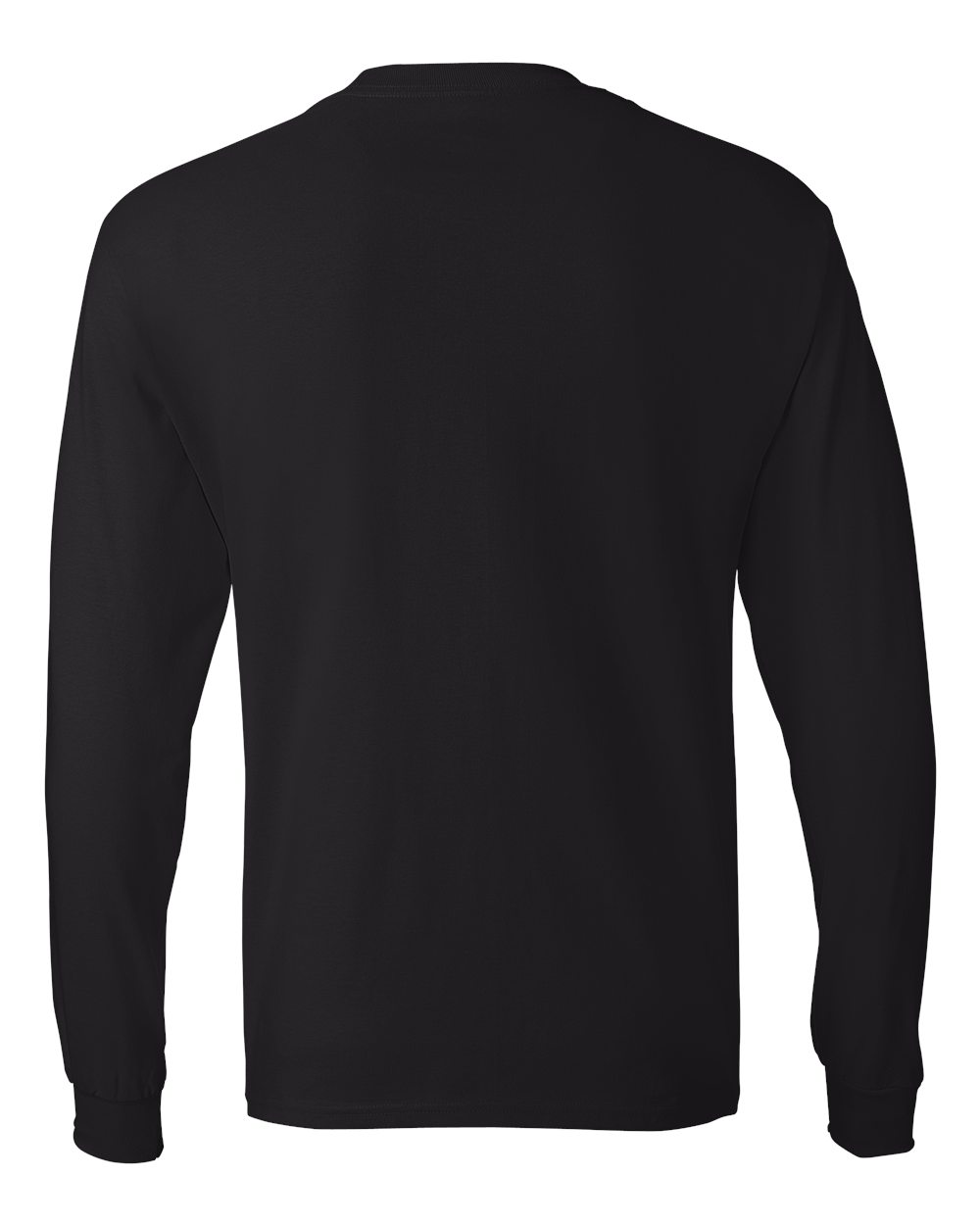 Authentic Long Sleeve T-Shirt - Back - B06000503 - Black
