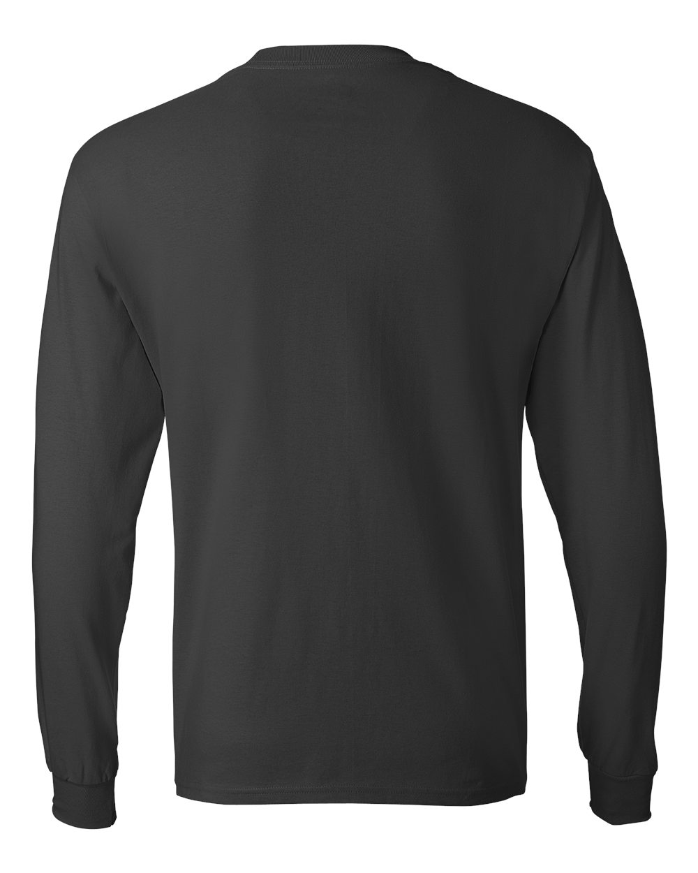Authentic Long Sleeve T-Shirt - Back - B06000513 - Smoke Grey