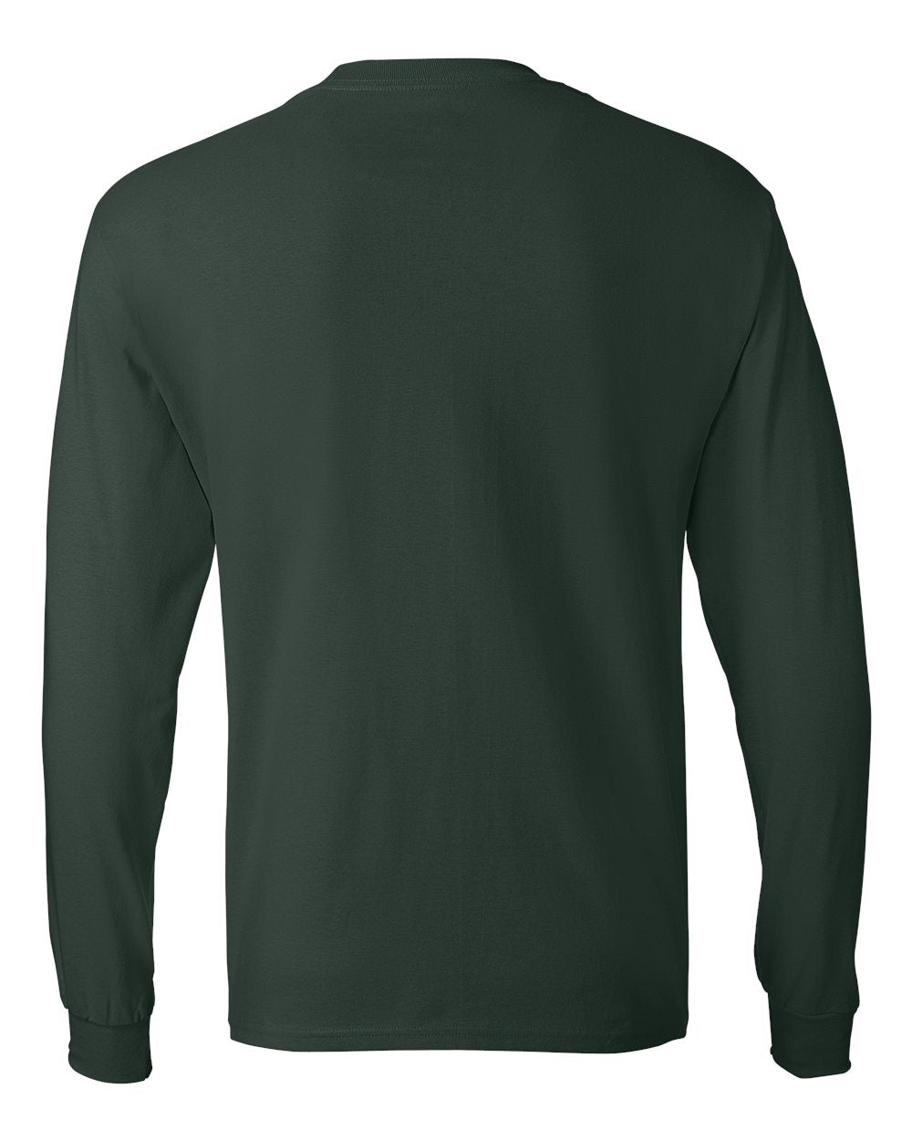 Authentic Long Sleeve T-Shirt - Back - B06000873 - Deep Forest