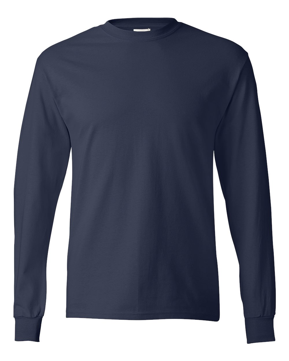 Authentic Long Sleeve T-Shirt - Front - B06000653 - Navy