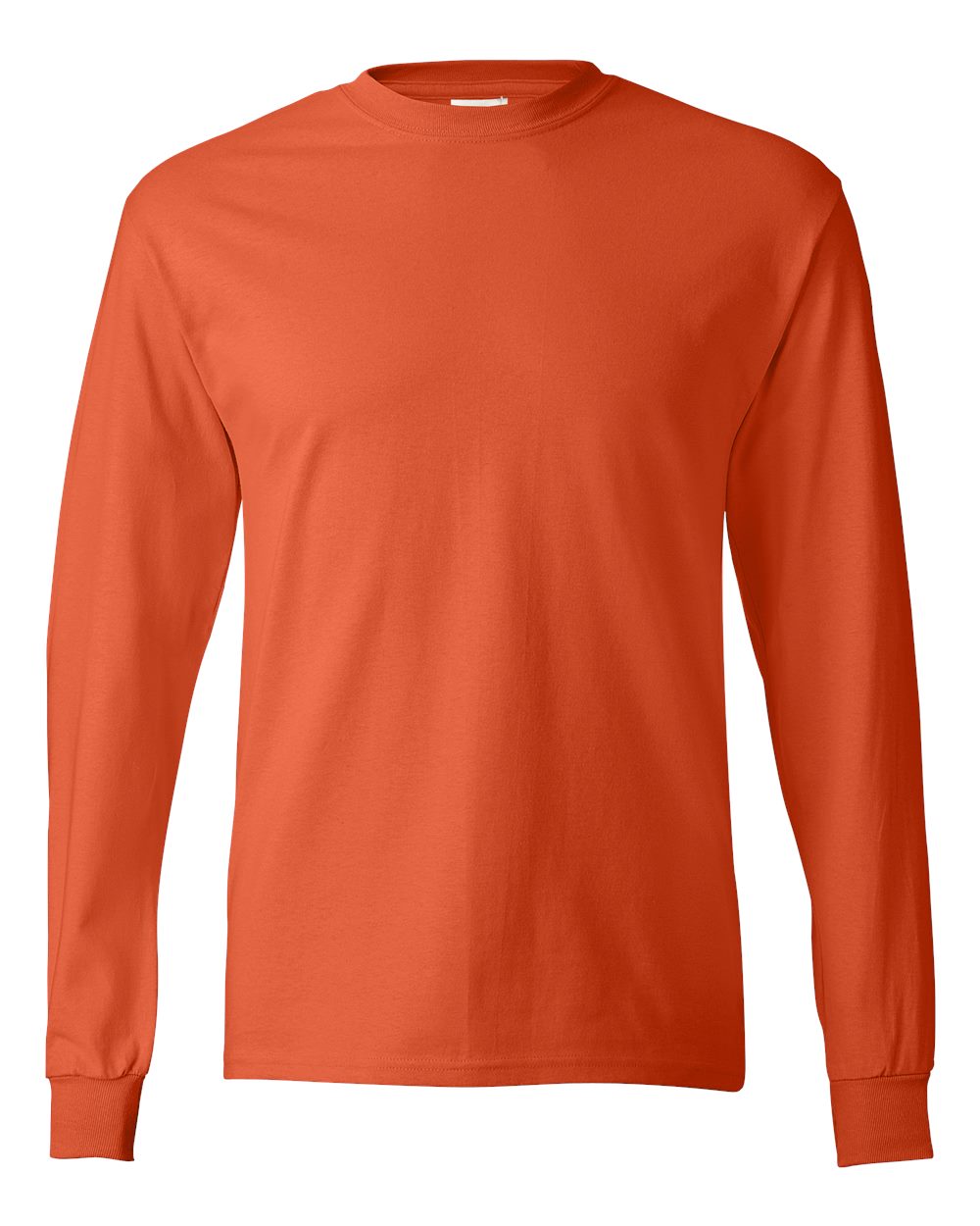 Authentic Long Sleeve T-Shirt - Front - B06000663 - Orange