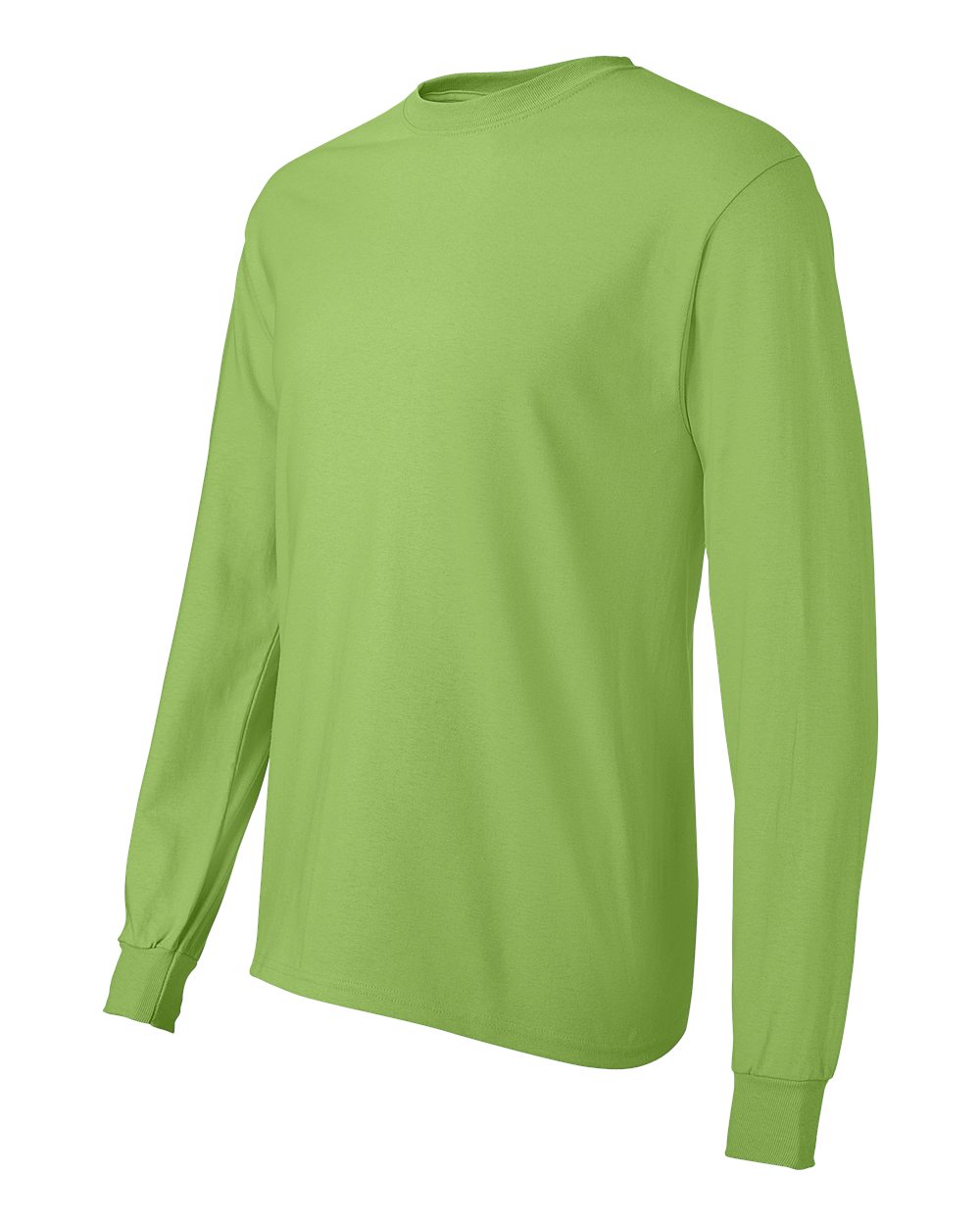Authentic Long Sleeve T-Shirt - Side - B06000173 - Lime