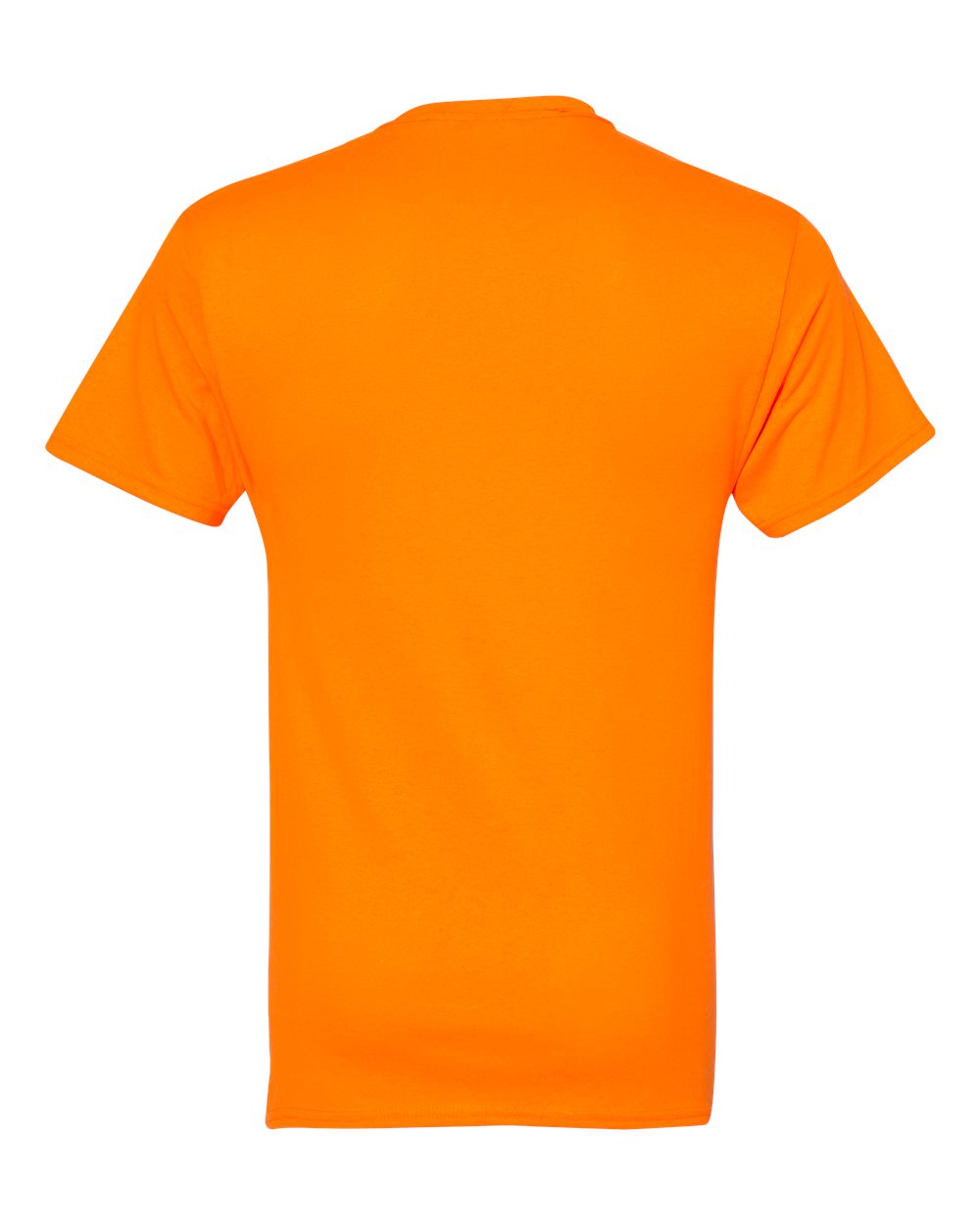 Unisex Ecosmart™ T-Shirt - Back - B06500153 - Safety Orange