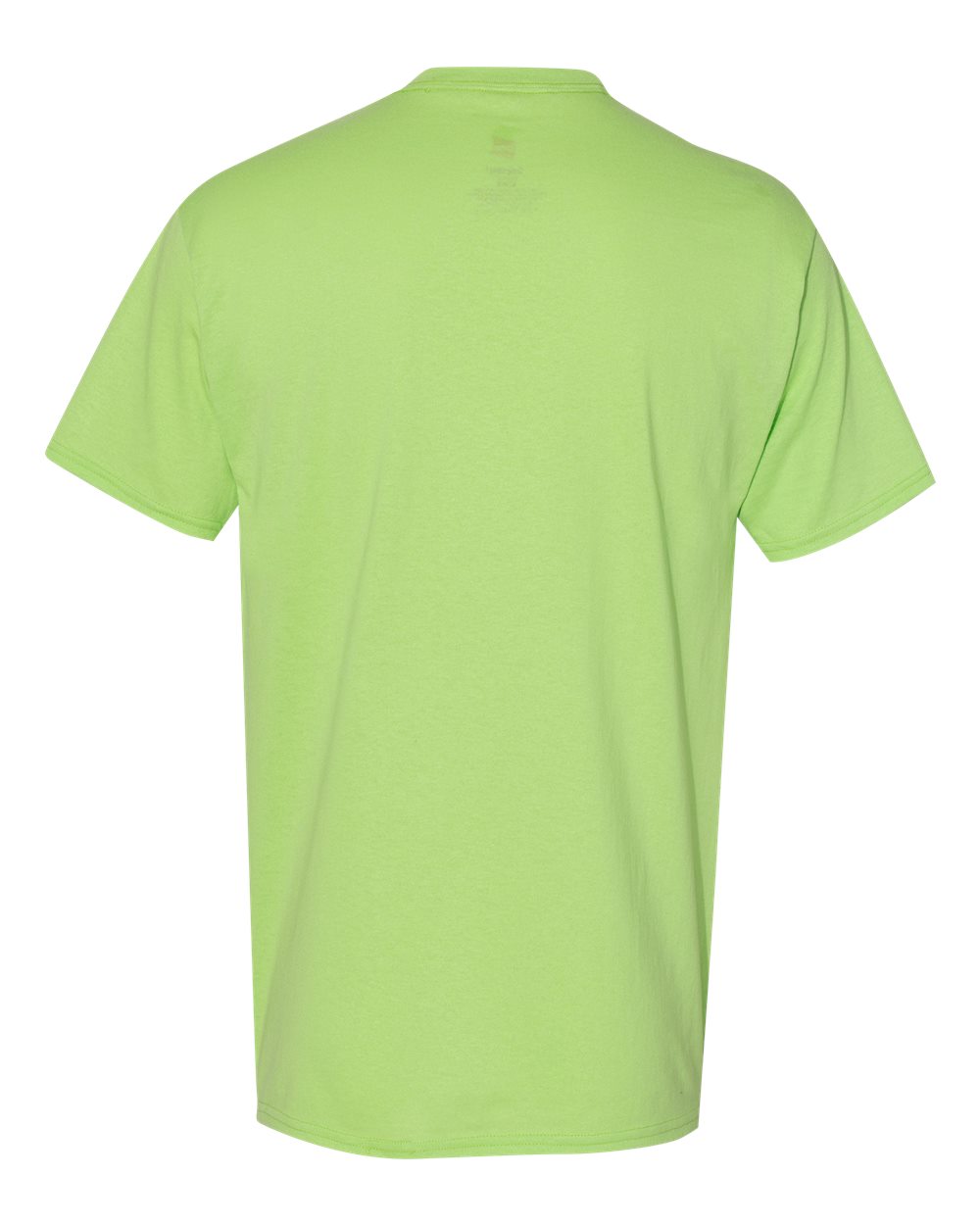 Unisex Ecosmart™ T-Shirt - Back - B06500173 - Lime