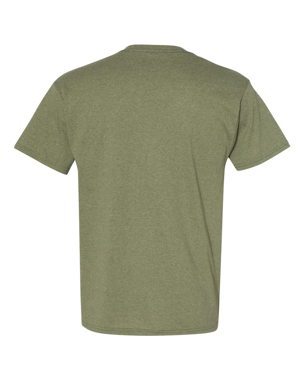Unisex Ecosmart™ T-Shirt - Back - B06500193 - Heather Green