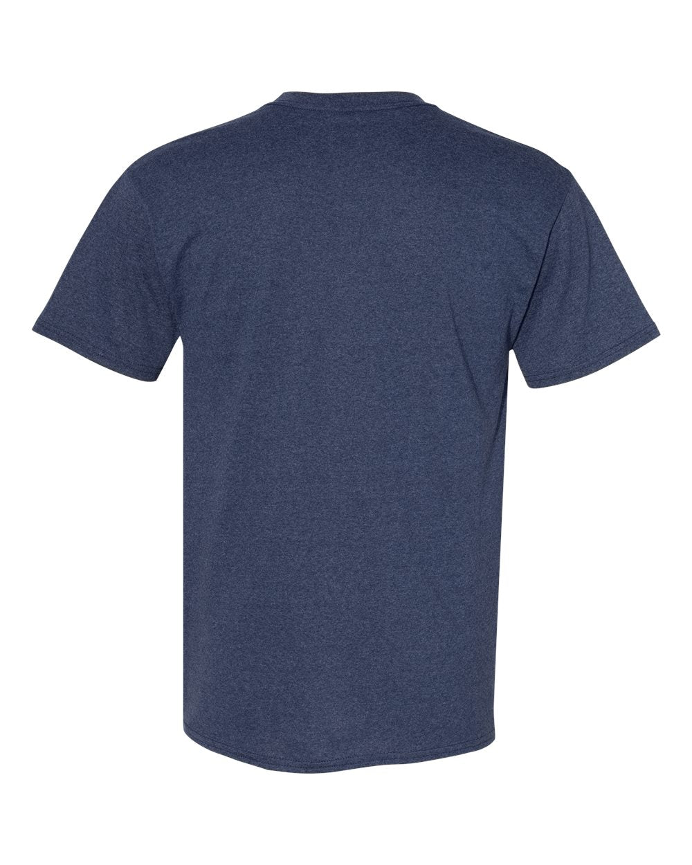 Unisex Ecosmart™ T-Shirt - Back - B06500613 - Heather Navy
