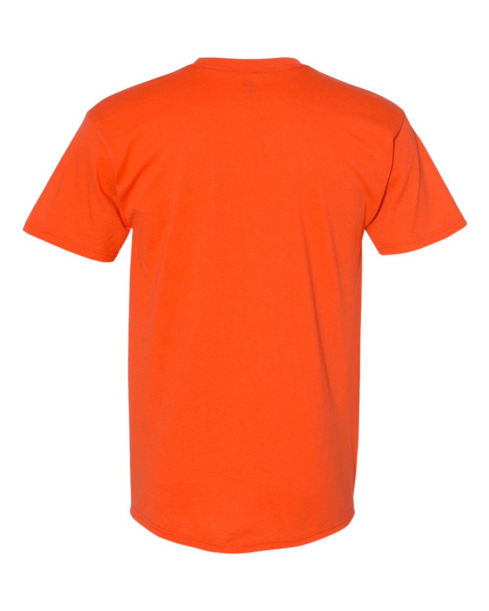 Unisex Ecosmart™ T-Shirt - Back - B06500663 - Orange