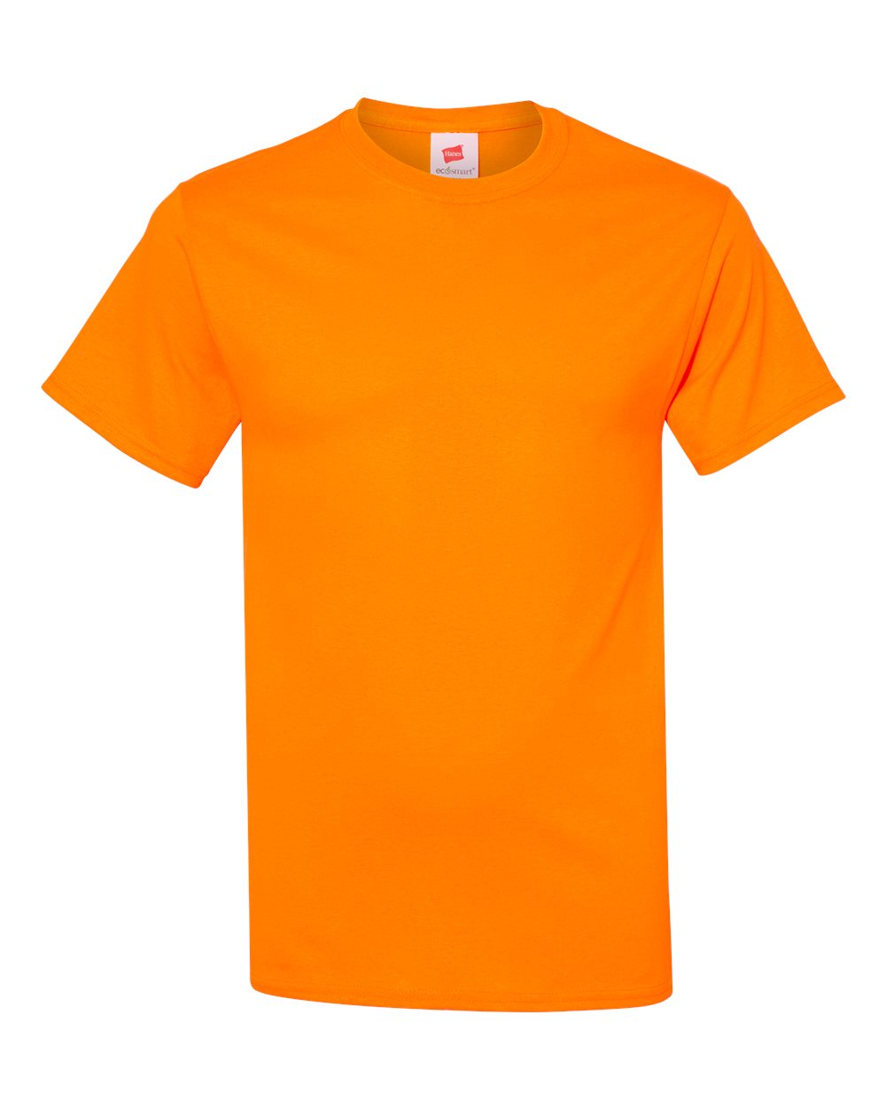 Unisex Ecosmart™ T-Shirt - Front - B06500153 - Safety Orange