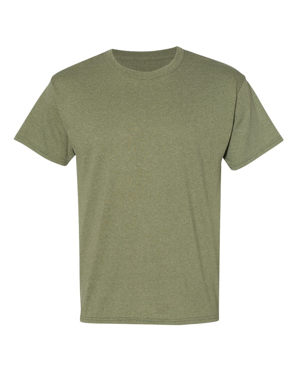 Unisex Ecosmart™ T-Shirt - Front - B06500193 - Heather Green