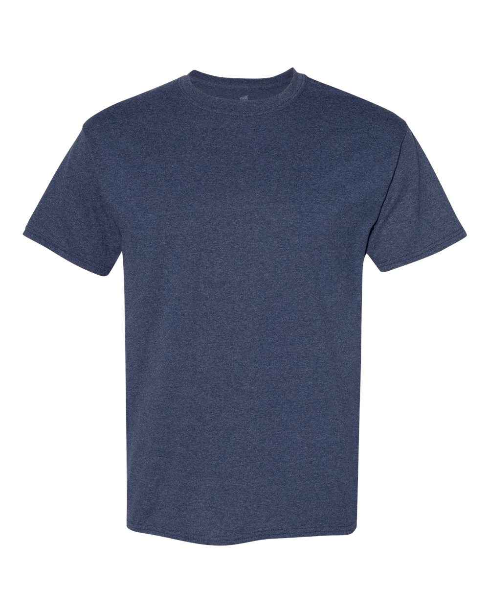 Unisex Ecosmart™ T-Shirt - Front - B06500613 - Heather Navy